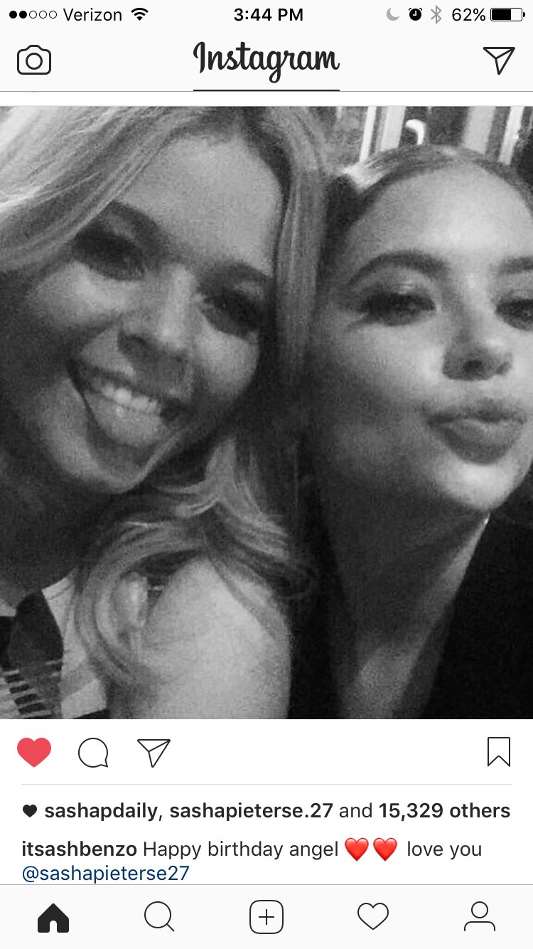 Happy Birthday Sasha Pieterse. Go Ashley!! 