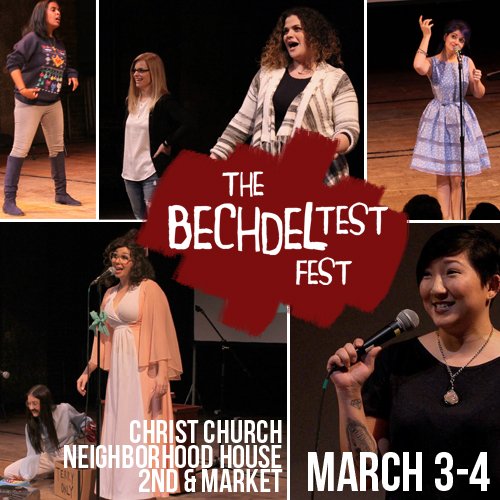 Celebrate #women with us on Mar 3-4 at @bechdelfest! 2 days, 60 acts, 130 performers, SO MANY LAUGHS bit.ly/BTFPHL2017 #whyilovephilly