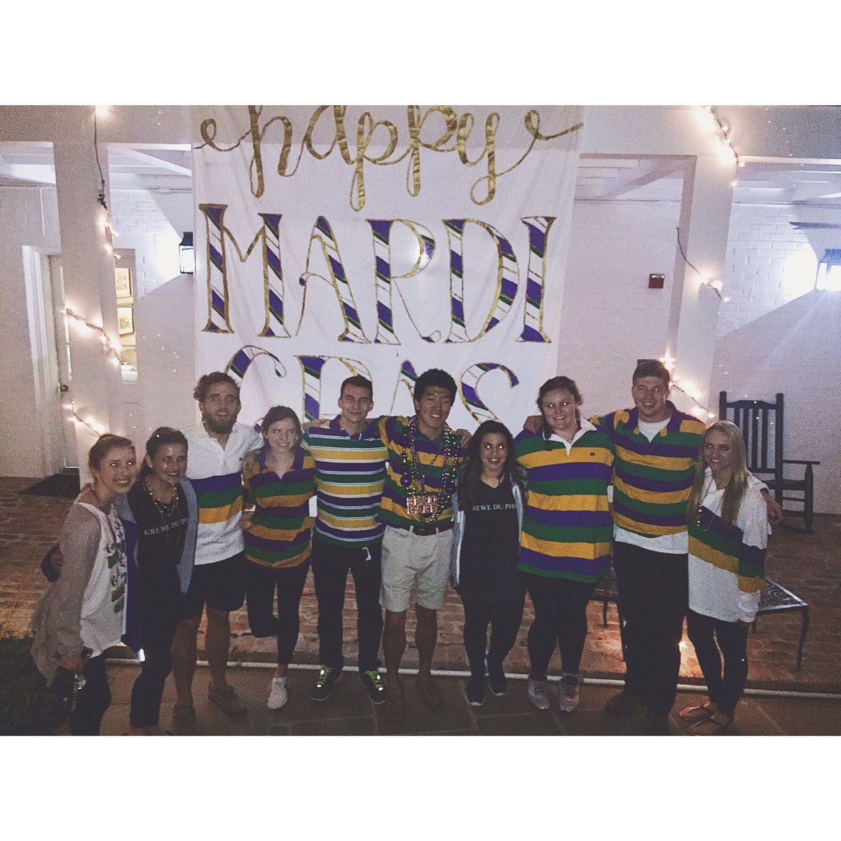 « Mardi Gras Exchange » 

Want to thank the beautiful ladies of @PhiMu_LSU for having us, y'all are amazing! 

#BYX💜💚💛ΦΜ