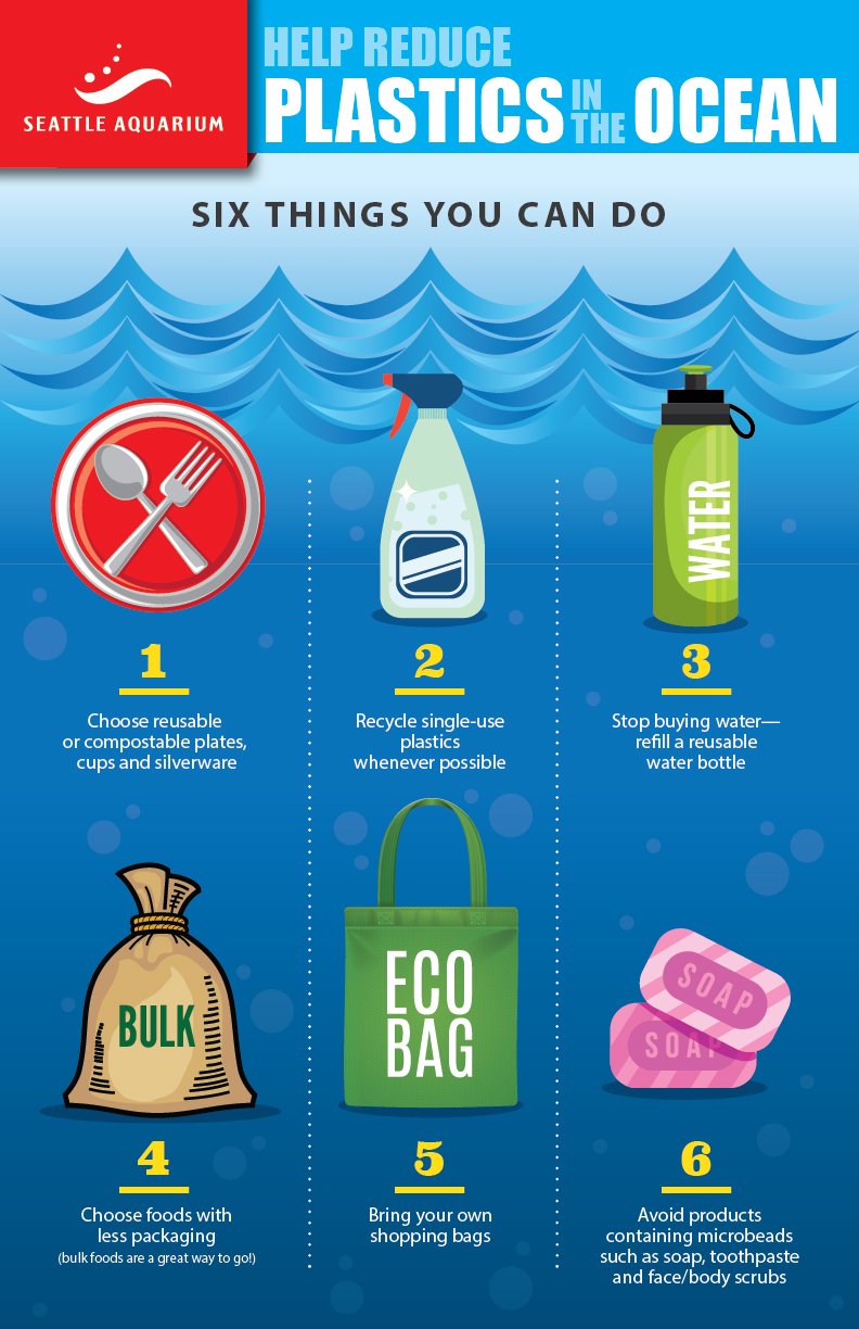 Seattle Aquarium Dyk That Plastic In The Ocean Never Disappears It Breaks Down Into Smaller Pieces And Can Do Harm To The Animals In The Ocean Dayoffacts T Co Zc3j9fvvfp Twitter