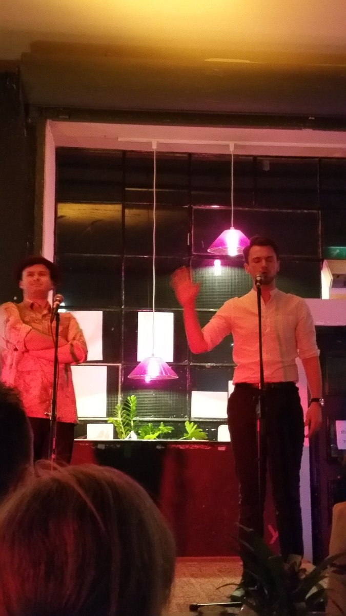 Singfor_Syria's tweet photo. The fabulous @ryanfrank93 and @conoranderson performing "Take Me or Leave Me" from RENT! #miscast #fundraising https://t.co/xutBFOs1vg