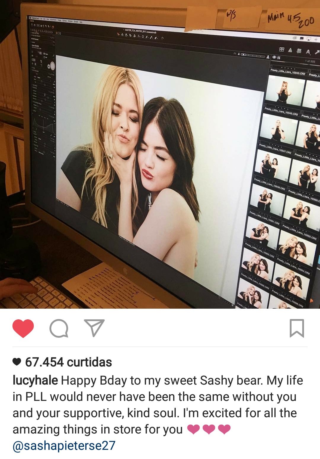 LUSHA É LINDO DEMAIS Happy Bday Sasha Pieterse 