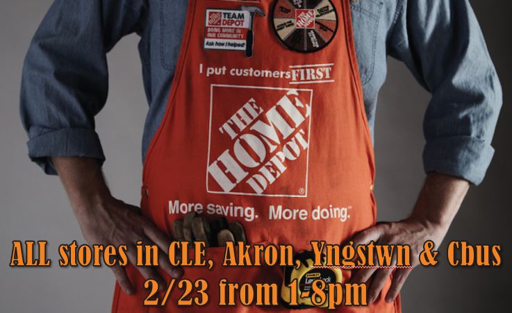 Kriston A McMichael (@thdkristonov) on Twitter photo Looking forward to #OrangeThursday 2/23 from 1P to 8P
Hiring Fair @ every store in CLE, Akron,Yngstwn & Cbus
Apply@ careers.homedepot.com Looking forward to #OrangeThursday 2/23 from 1P to 8P
Hiring Fair @ every store in CLE, Akron,Yngstwn & Cbus
Apply@ careers.homedepot.com