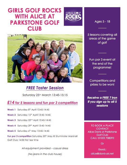 Girls Golf Rocks at @ClubParkstone!!! #girlsgolfrocks