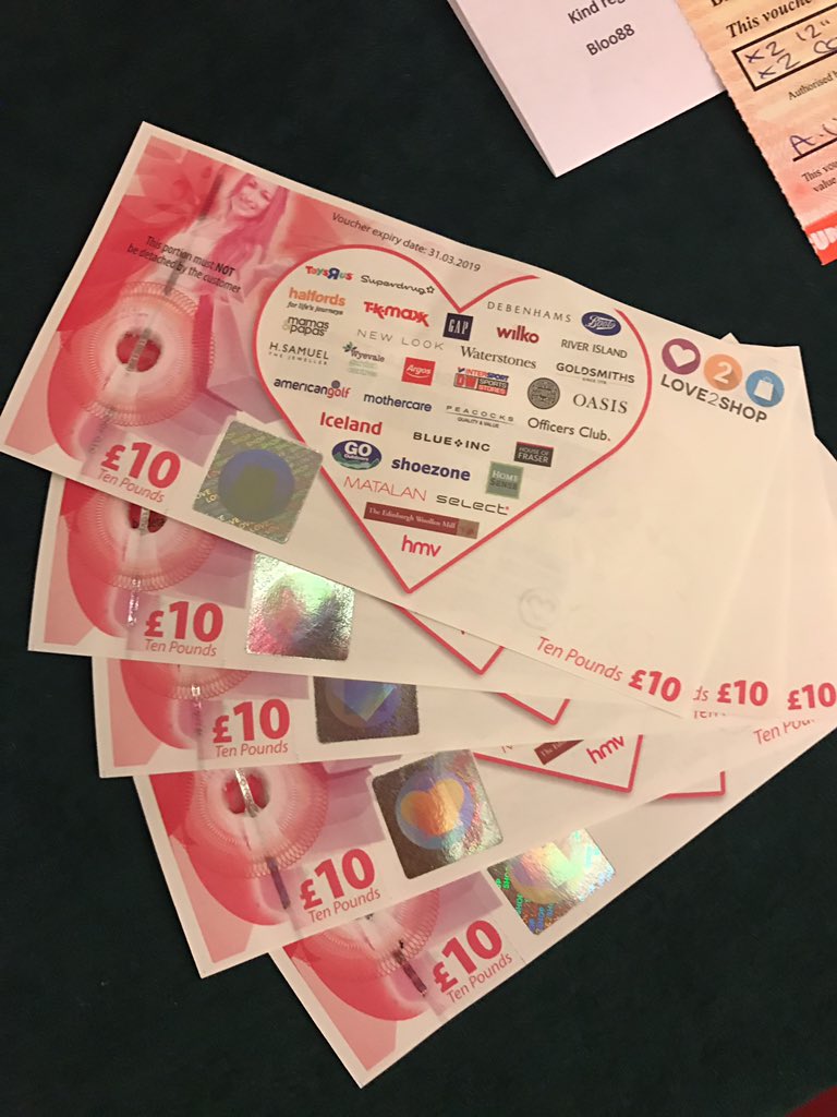 Natalie_Scala's tweet photo. @Switalskis love to shop vouchers #YLB2017 @BluebellWoodCH #raffle https://t.co/JGLsRENZQH