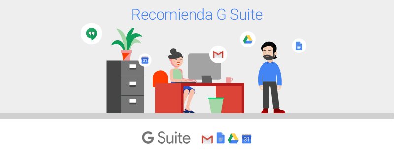 GoogleWorkspace's tweet photo. Gana US$15 por cada nuevo usuario de G Suite de la empresa referida: https://t.co/2iur5g0GHO https://t.co/mooOuN6mGo
