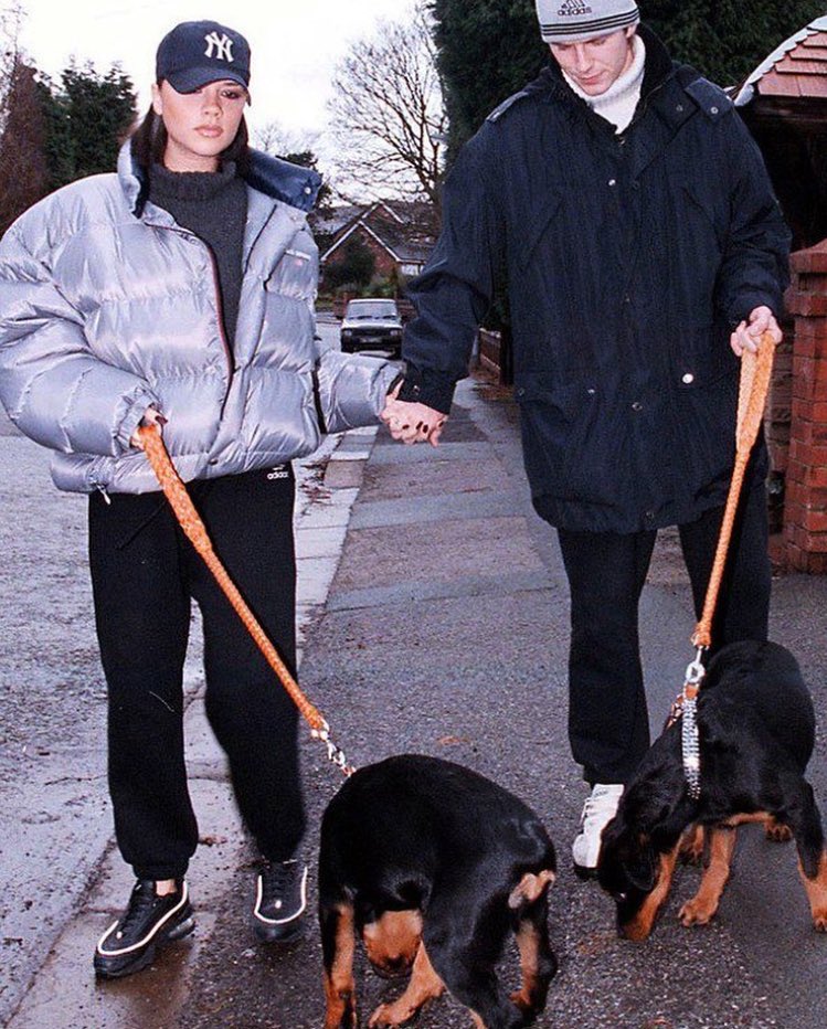 David and Victoria Beckham (circa 90s)