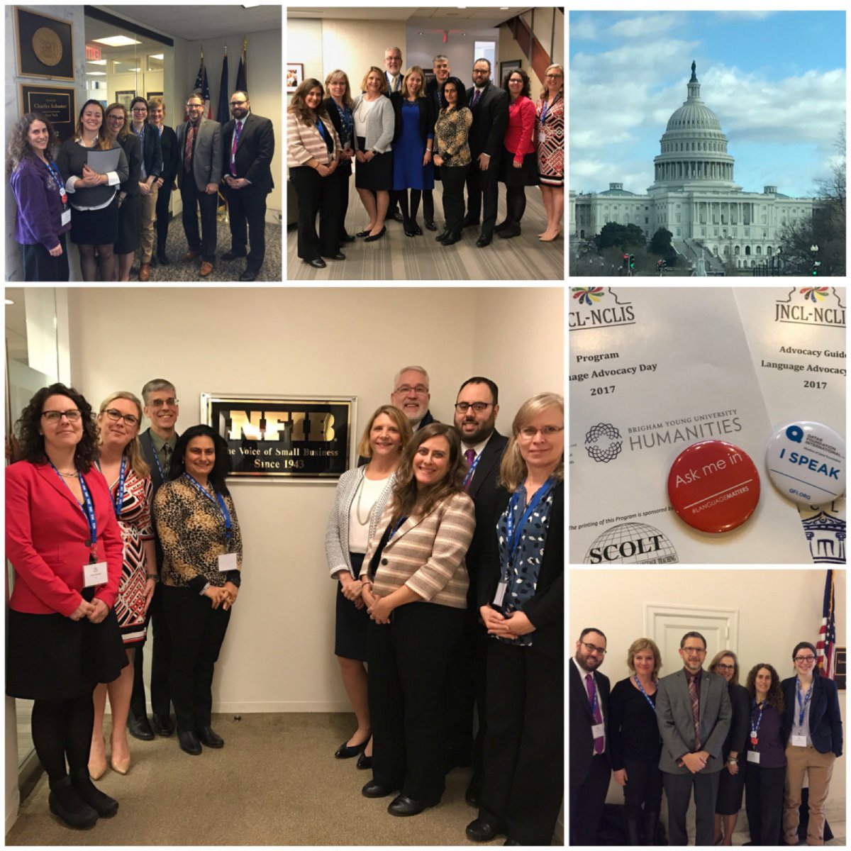 Craig_NYC's tweet photo. What a great way to end the week! So many leaders in one room and such a positive message. #langaugematters #jncl17 #AdvocacyDay https://t.co/96ZOtVeg61