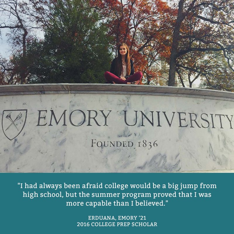 QuestBridge On Twitter Erduana Started Her Path To EmoryUniversity questbridge-on-twitter-erduana-started-her-path-to-emoryuniversity