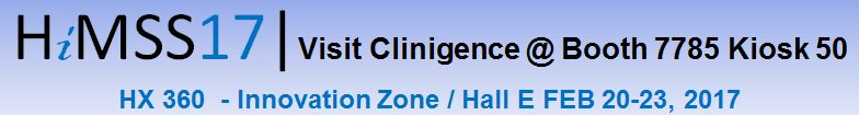 Meet us @ Booth 7785-50 @ the Innovation Zone to discover how patient data can lead to successful value-based healthcare business. #himss17