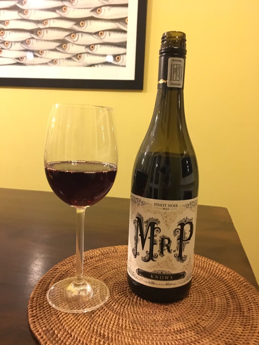jonners78's tweet image. About to enjoy a nice glass of @MrPresident Pinot Noir. Thank you @JonGledstone &amp;amp; Team. #MrPinot #ClientPerks