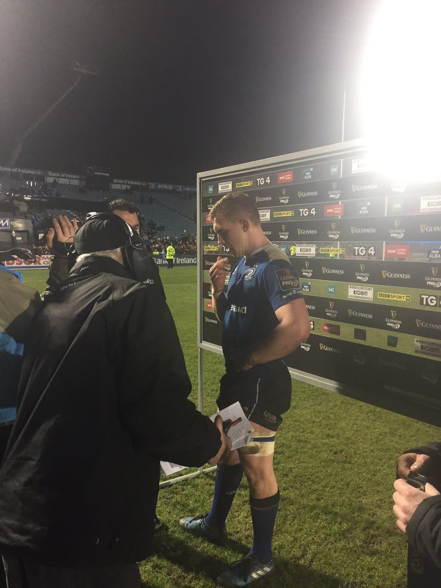 leinsterrugby's tweet photo. Guinness Man of the Match @DanLeafy94 #LEIvEDI #GUINNESSPRO12 #COYBIB https://t.co/Gso6eIz3cI