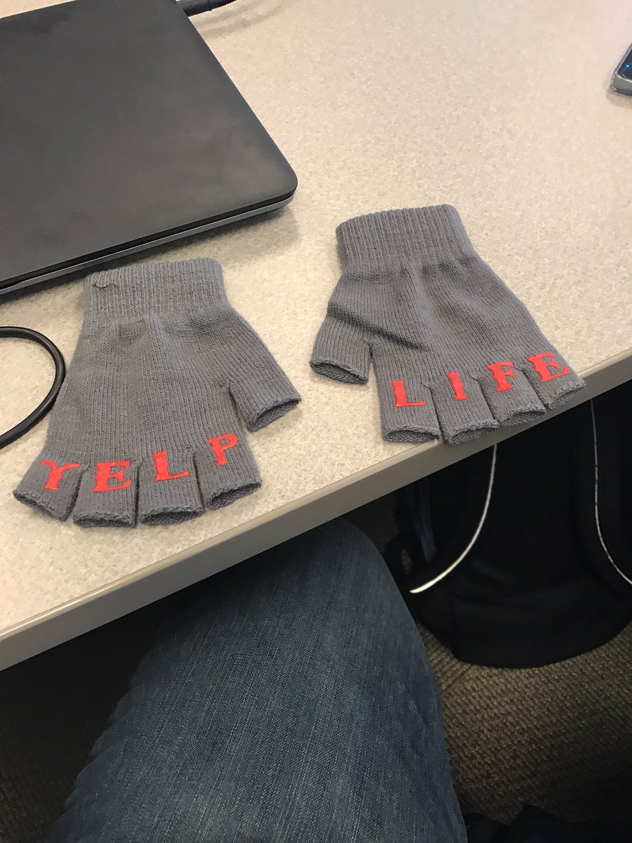 JustRussTech's tweet photo. Winning prizes! @DomEnterprises @Yelp #hacku5 https://t.co/GP3rQCoRZx
