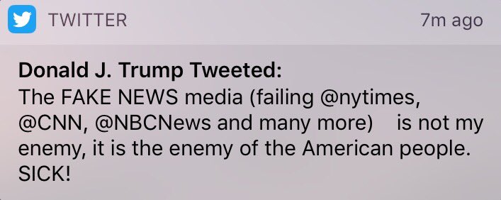 sahilkapur's tweet photo. The president just tweeted -- and then deleted -- this: https://t.co/dPLI6QduP9