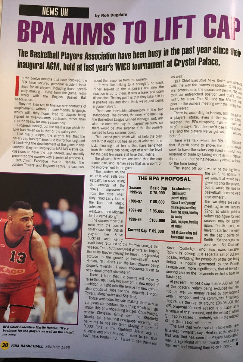 After <a href="/martolex/">Martin Henlan</a>'s podcast, I found this piece interesting from <a href="/DoogManStar/">Rob Dugdale</a> (former Editor) on the BPA &amp; their attempts to raise salary cap