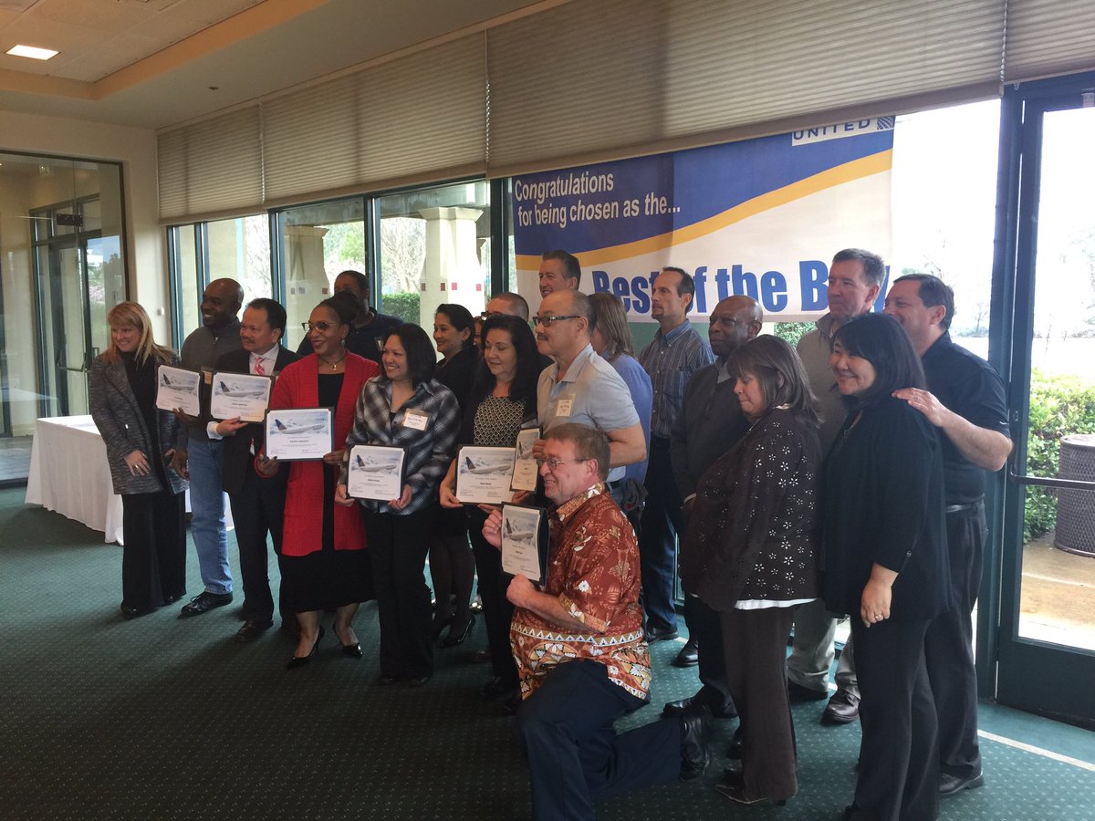 HRguyDGS3's tweet photo. SFO Best of the Bay peer nominated recognition. Congratulations all! https://t.co/PKzw22OyHc
