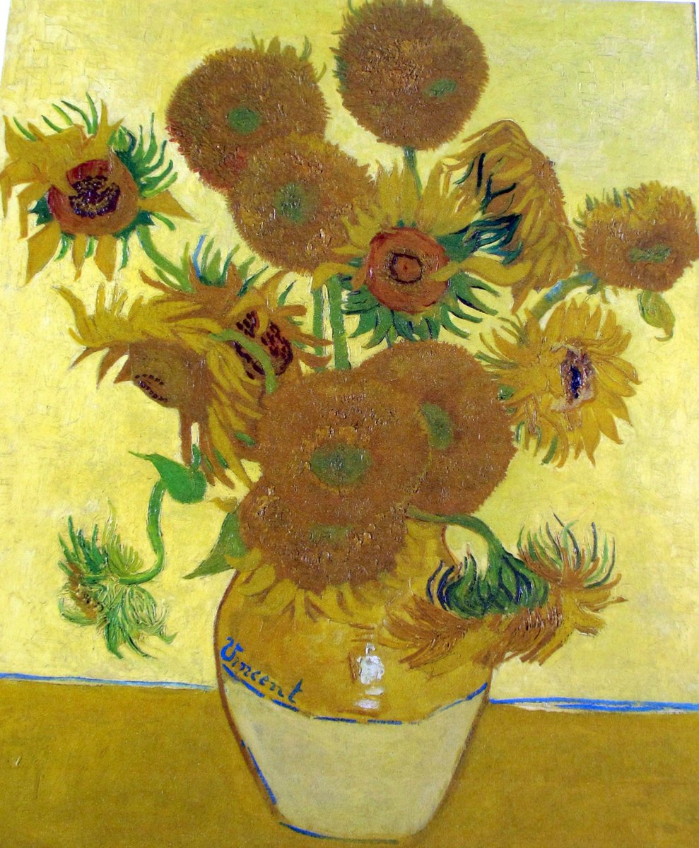 shadedminds's tweet photo. Van Gogh's flowers https://t.co/hBaNVcI2y5