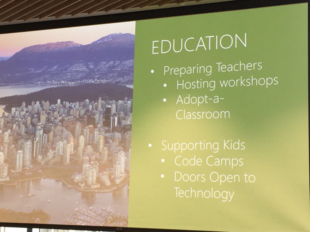 brynmw's tweet photo. Cool directions for learning in schools. #MicrosoftVan #fcledu #bcedchat https://t.co/1Nq94ZQNZ0