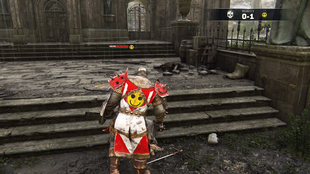 manicdragon84's tweet photo. Have a nice day. #smilingknight #forhonor #PS4share https://t.co/7r0CLaWBnW