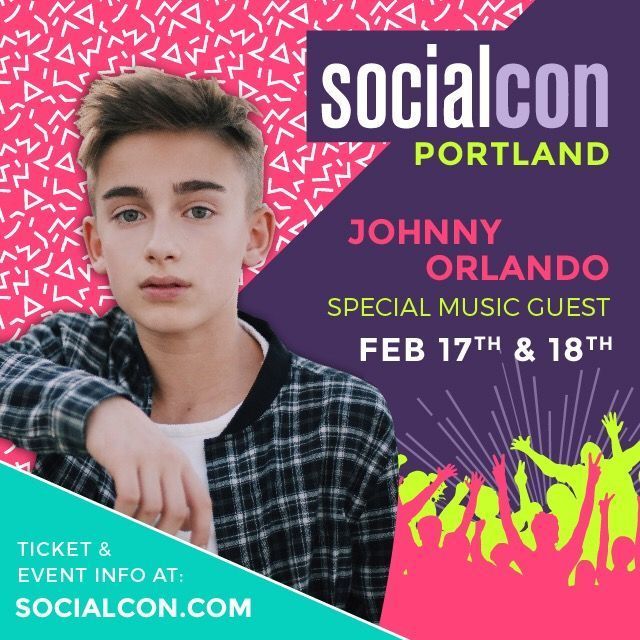 WWSocialCon's tweet photo. When you see him you'll say OH OH OH !! @johnnyorlando sister @LaurenOrlando BOTH @WWSocialCon STMRW https://t.co/NakH7LqtfU https://t.co/xGhAXCON0A