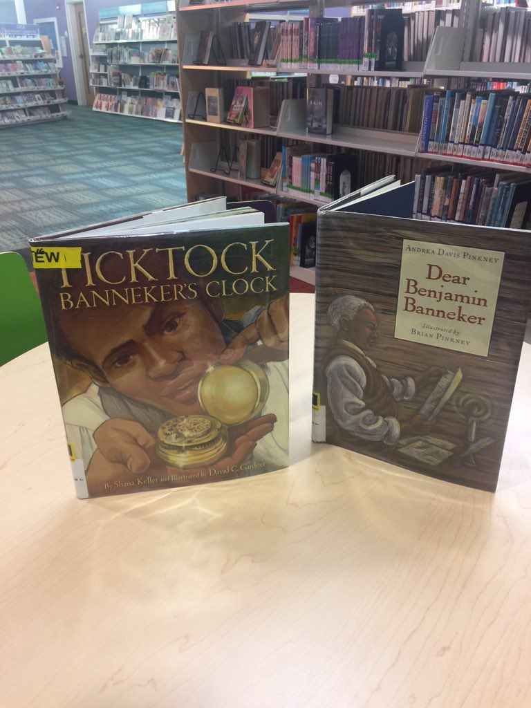 norma rage (aka cate) (@storytiming) on Twitter photo <a href="/loumoore12/">profloumoore</a> Dear Benjamin Banneker by Andrea Davis Pinckney & Tick Tock Banneker's Clock by Shana Keller/4 #blackhistorymonth <a href="/loumoore12/">profloumoore</a> Dear Benjamin Banneker by Andrea Davis Pinckney & Tick Tock Banneker's Clock by Shana Keller/4 #blackhistorymonth