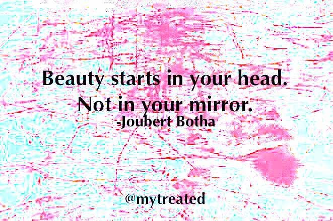 therighthelp's tweet photo. "Beauty starts in your head, not in your mirror." -Joubert Botha #edrecovery #youarebeautiful https://t.co/H6Dj05D8Xv