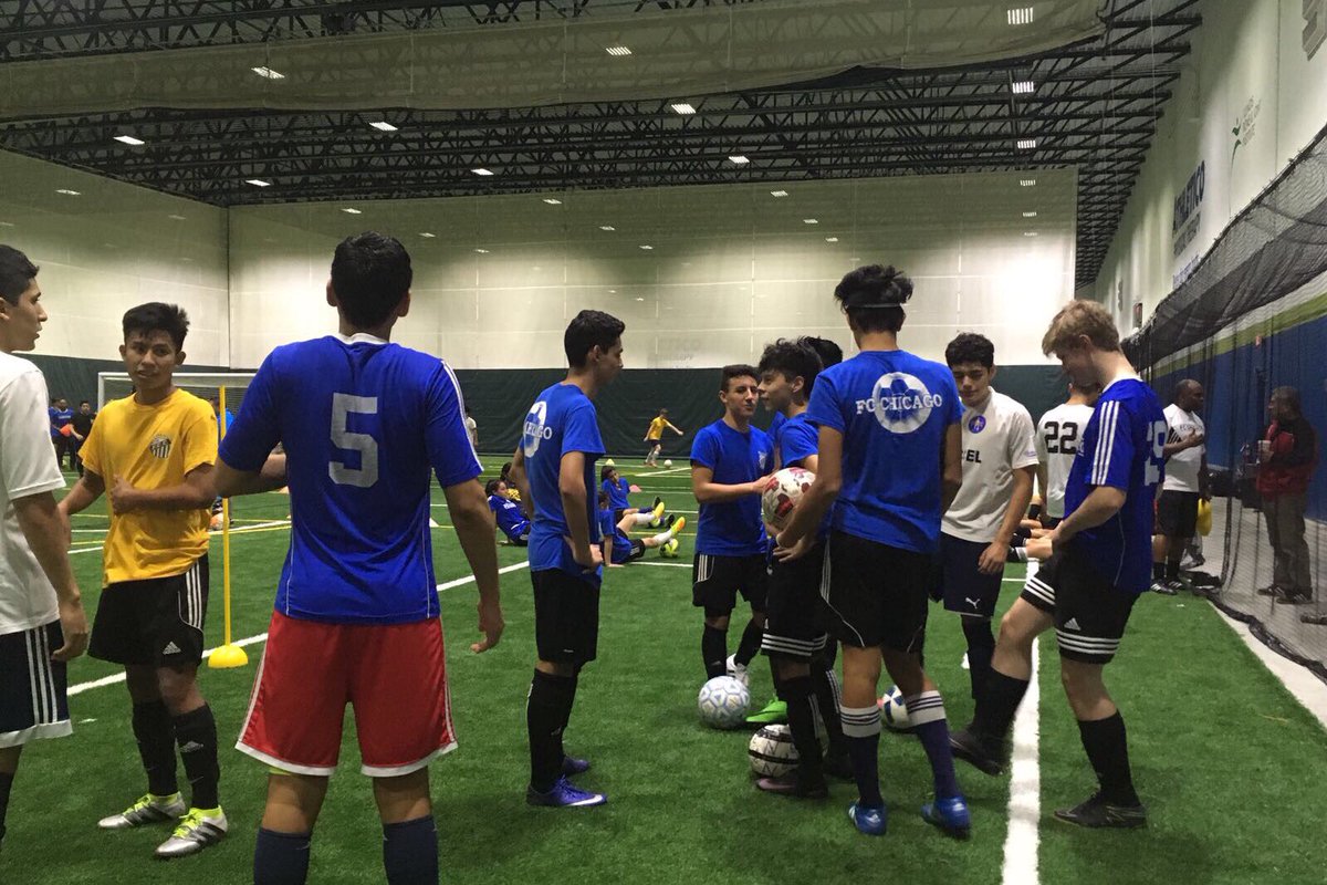 FCChicago1's tweet photo. Soccer practice at Athletico today: 2003-2010 players, 5:30-7:00pm and  2002-1998 players, 7:00-8:30pm https://t.co/R7H5Lq0LPQ