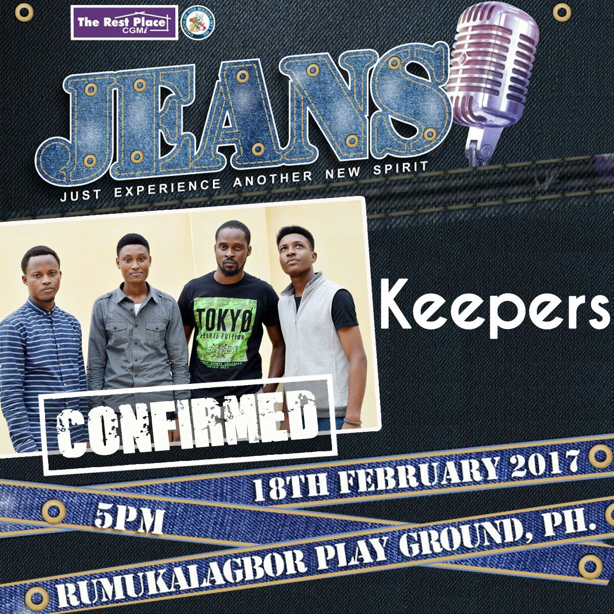 iam_davidwilson's tweet photo. Brace yourself for the experience of a lifetime w/ @Chibeedaniels @TheRuthLohi @onomeakeni @uchemonyemusic @RestPlaceChurch #JEANS2017 https://t.co/y3qKvaqvkw