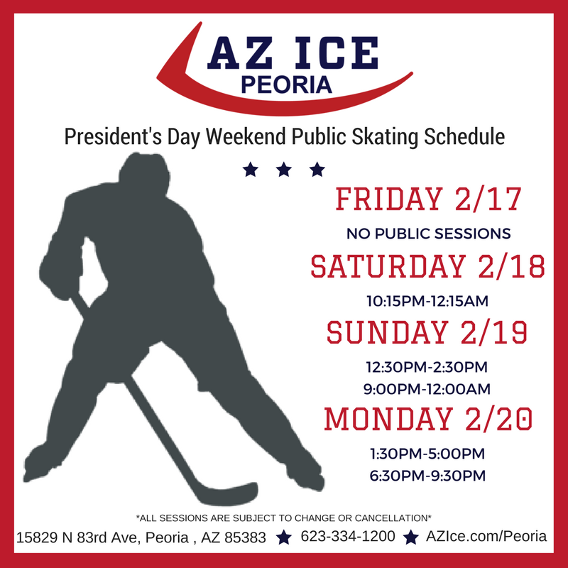 AZIcePeoria's tweet photo. #Thingstodo #thingstodoinAZ #iceskating #familytime #azice #PresidentsDay #PresidentsDayWeekend https://t.co/WNegWKSkWP