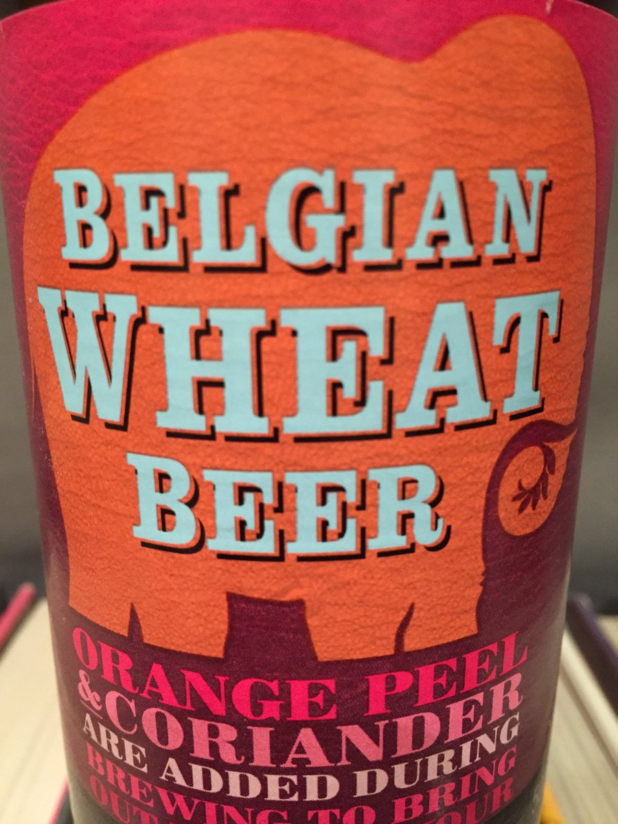 From M&amp;S, brewed by Brewery Huyghe who make Delirium - I think my Belgian Wit was better &amp; I'm not sure what to make of it all! #homebrew