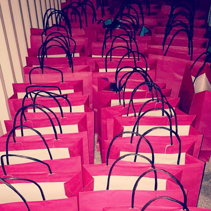 charlenefmakeup's tweet photo. So looking forward to #3 of 6 masterclass in Limerick on Sunday! All goodie bags are prepped ready to go go! #CFMakeup # https://t.co/UHAODnrqur