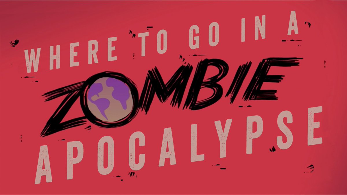 TED_ED's tweet photo. Can geography save your life in case of, say, a zombie apocalypse?  https://t.co/fBYF9PwMHE https://t.co/c7qp4eWWnS