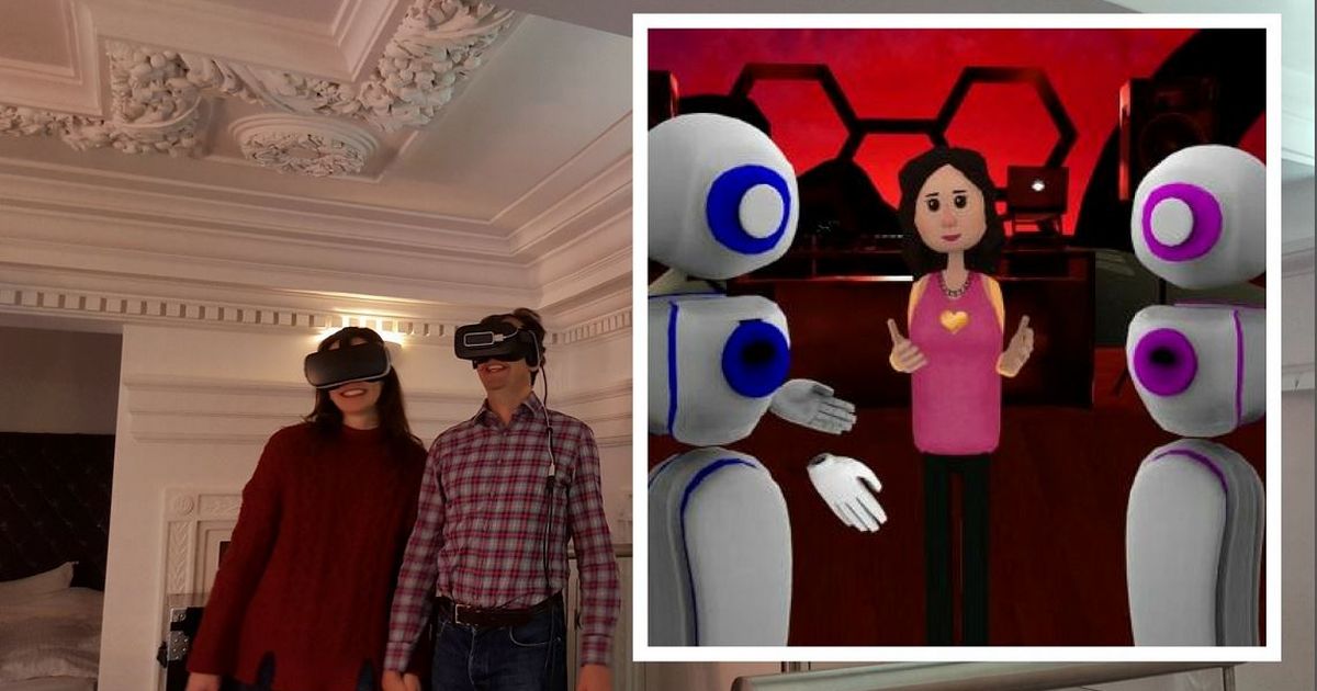 ChaforWine's tweet photo. Heartfelt congrats to @MartinSherv & Elisa on #VirtualRealityWedding
Will the #VRcongregation be drinking #WelshFizz? @CastlewoodRob https://t.co/Zls6VcbN94