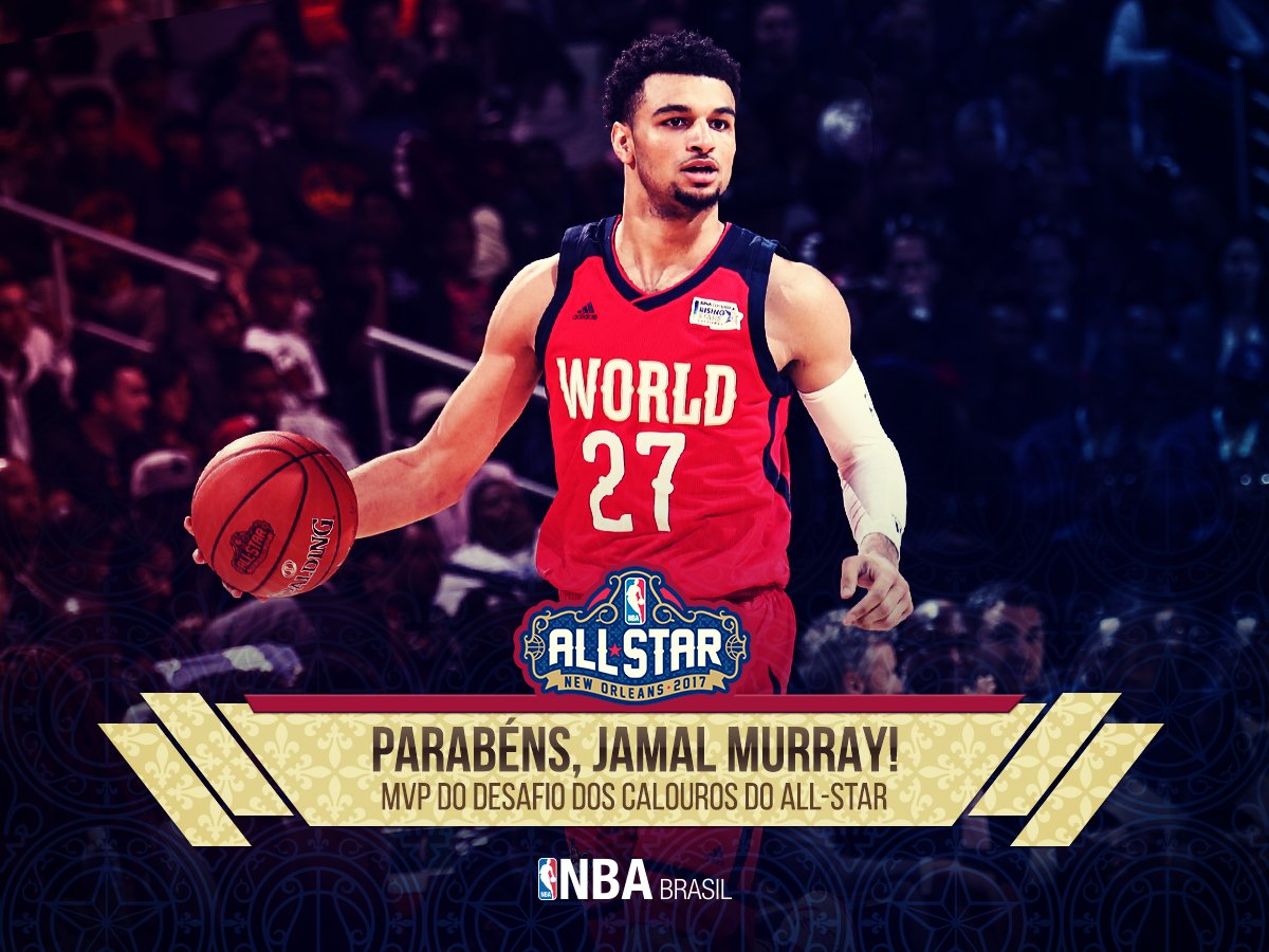 挑战赛,金块Jamal Murray勇夺赛事MVP奖项! |