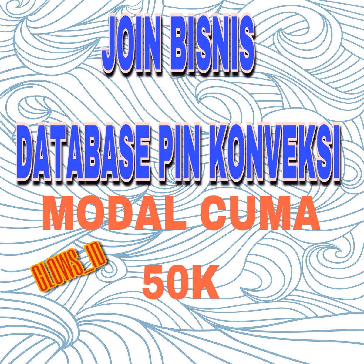 glowsdatabase's tweet image. MAU PENGHASILAN BERTAMBAH??? YUK JOIN BISNIS DATABASE KONVEKSI. MODAL HANYA 50k #Database #Konveksi #Databasemurah