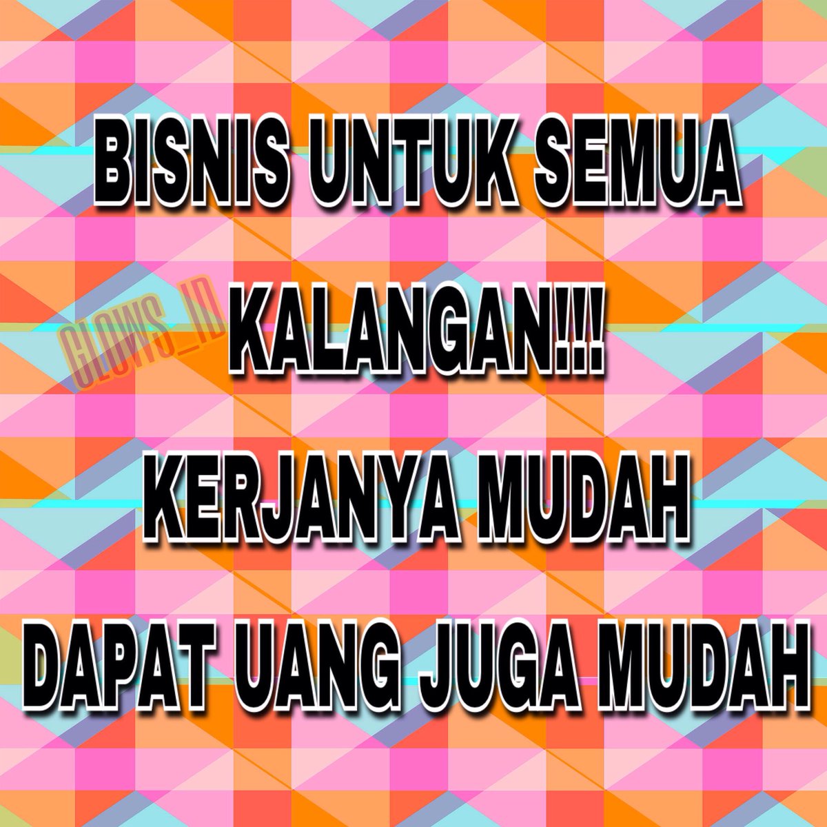 glowsdatabase's tweet image. AYO JOIN BISNIS DATABASE PIN KOMVEKSI. MODAL CUMA 50K
NO TIPU"‼️ Ask?
Line : alchiyo97 (atau pakai @) 
WA: 082176632315 #Databasemurah