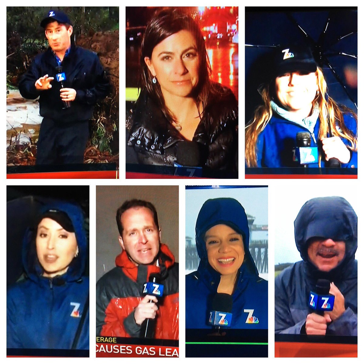 stevenlukenbc's tweet image. We all braved the elements, but only @meganNBC threw warmth &amp;amp; dryness to the wind in the name of fashion!#NBC7 #nicevest #stormwatch