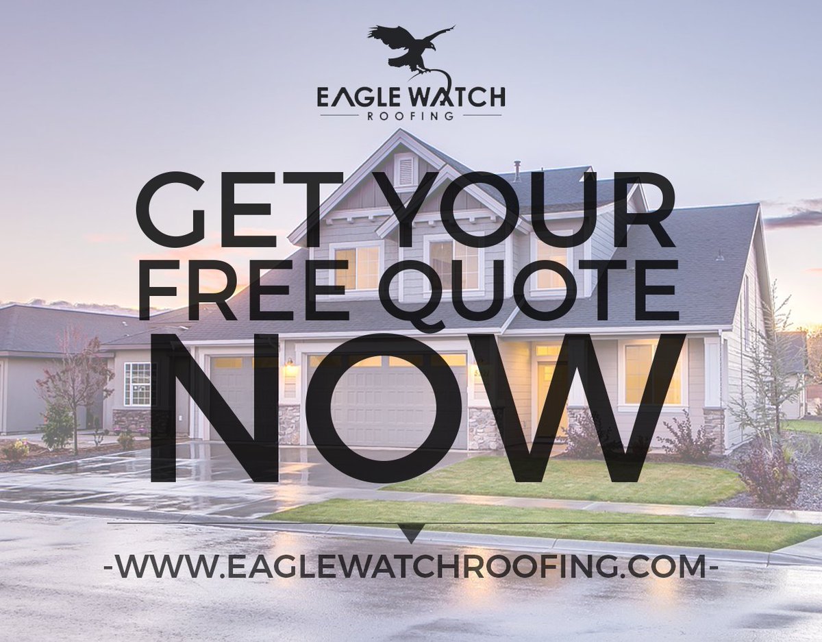 Eagle Watch Roofing tweet media