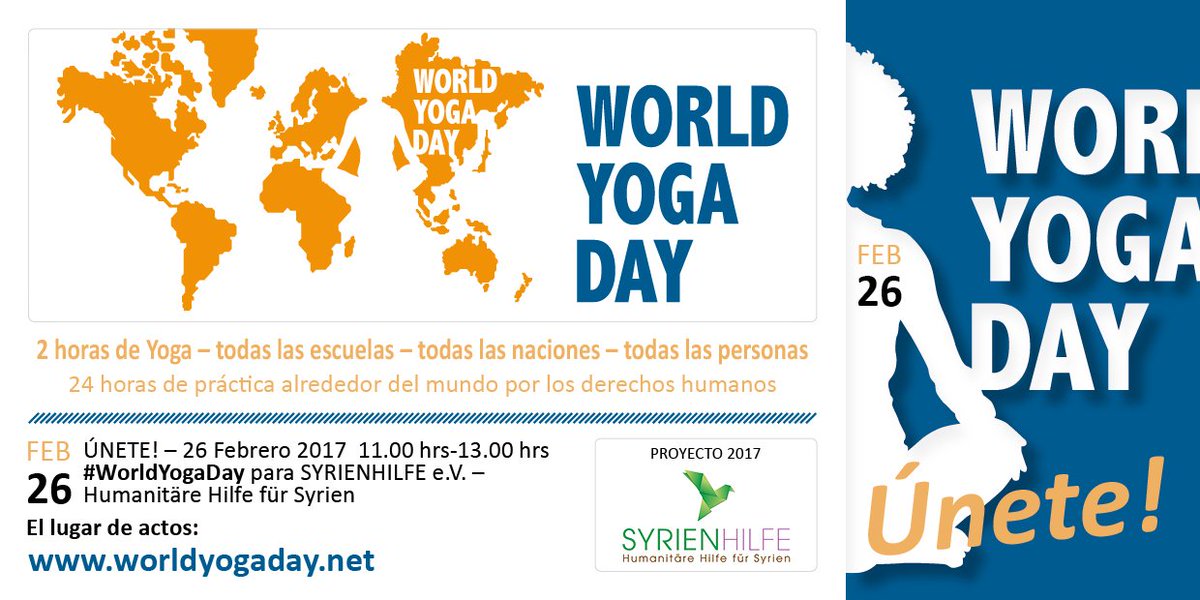 Countdown for #WorldYogaDay #WorldYogaDay2017 - Join us! worldyogaday.net