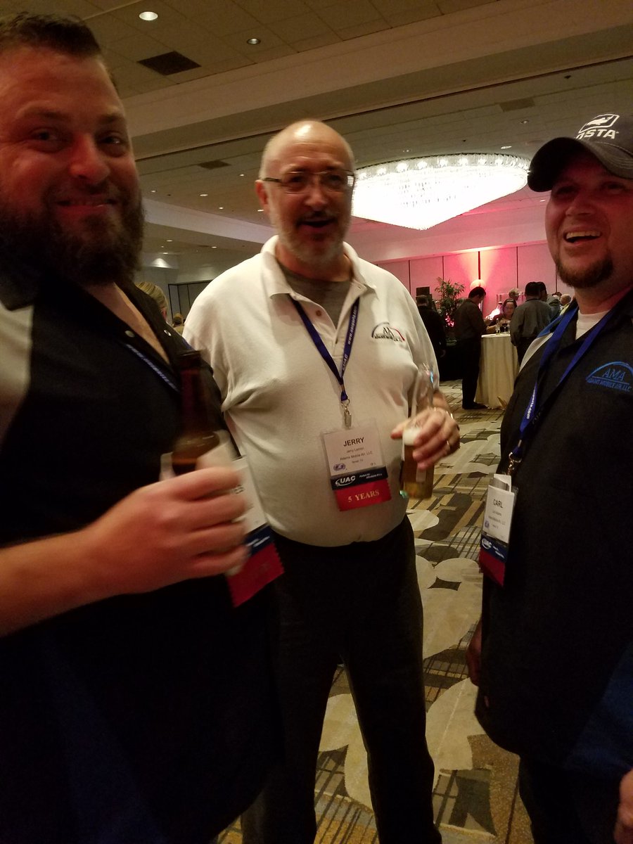 Adams_MobileAir's tweet photo. #AdamsMobileAir at the @MACS_Worldwide meet and greet to network and rub elbows ;) #MobileAC #Anaheim https://t.co/r2ZaiU5hNs