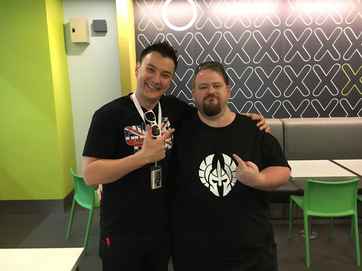 Stepx_wow's tweet photo. @ThaGuyOnTheLeft great games yesterday good luck at #gpBrisbane today #teamrebeloutpost #teamchannelfireball https://t.co/l3lDvnmBdj