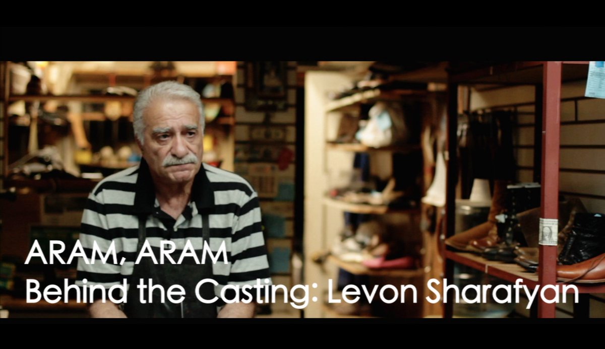 New "Making Of" Video: #Armenian Actor LEVON SHARAFYAN on his Award-Winning Role in #AramAram  - TODAY ON OUR FB! facebook.com/AramAramFilm