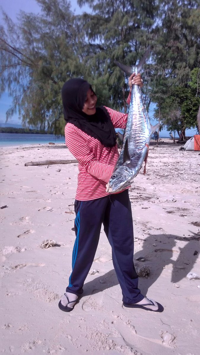 Sarapan #genPi di Pulau 7. Ikannya lho, bukan modelnya.. #genPiMaluku #greenisland