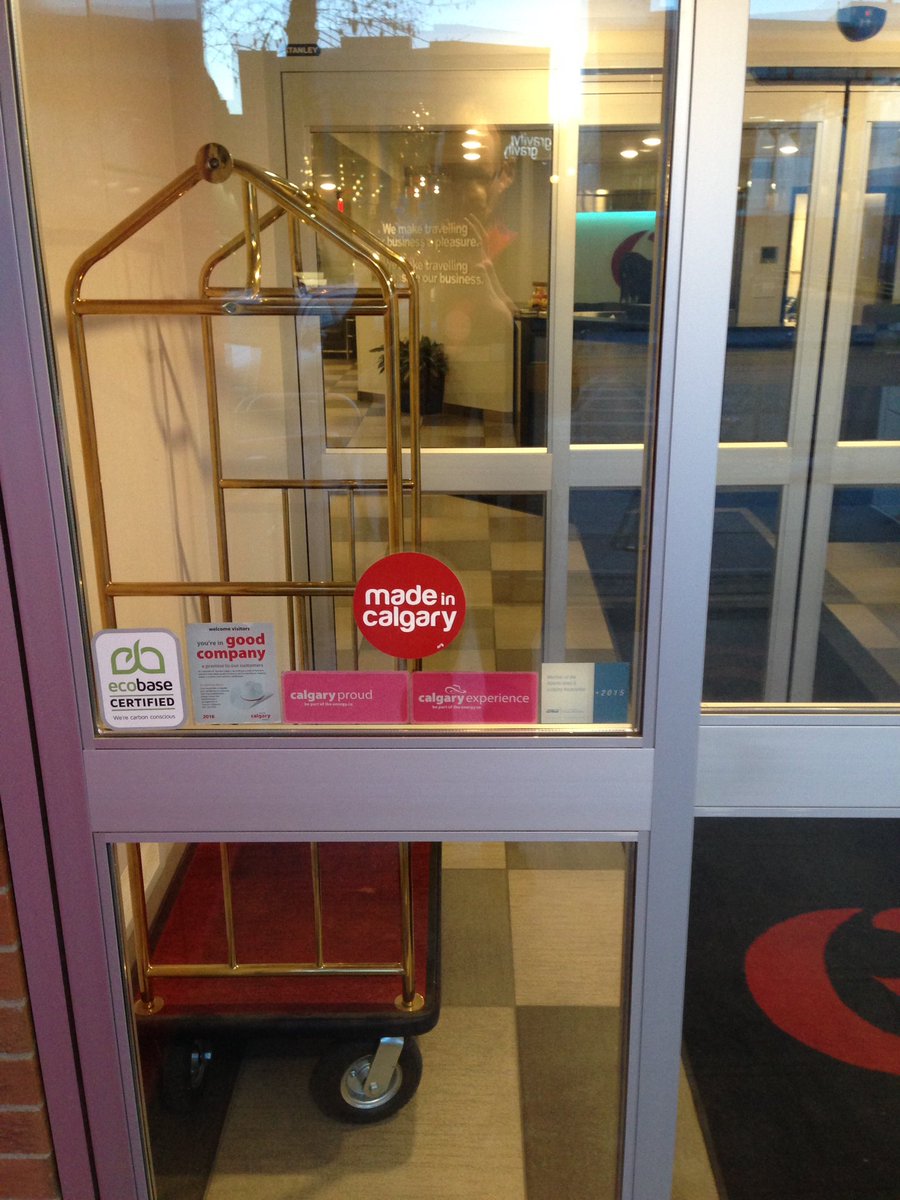 HotelElanYYC's tweet photo. Hotel Elan is proud to be #madeincalgary Thanks @launchcalgary for the sticker #hotelelan #yyc https://t.co/iC82LwfIK1