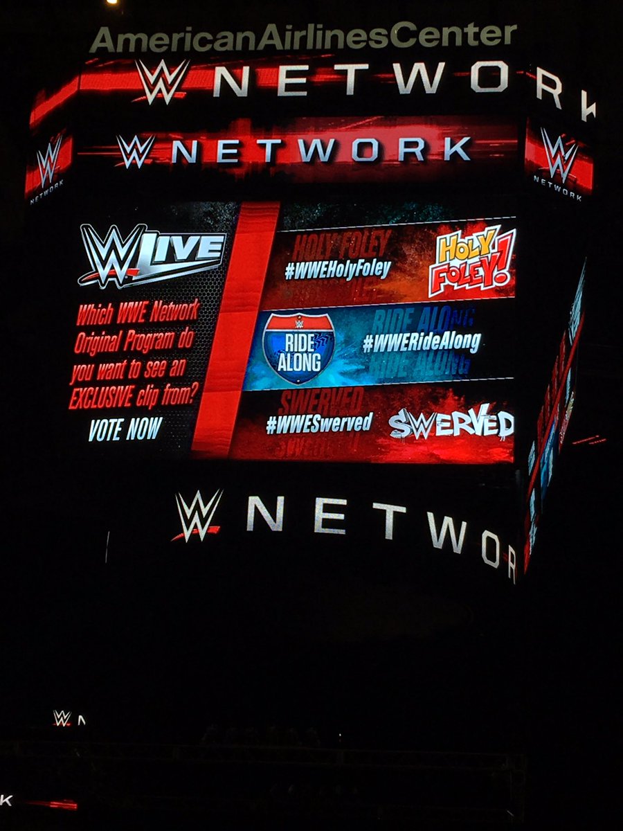 TheFmnation87's tweet photo. #WWESwerved #WWEDallas https://t.co/ujt9Zw9cp9