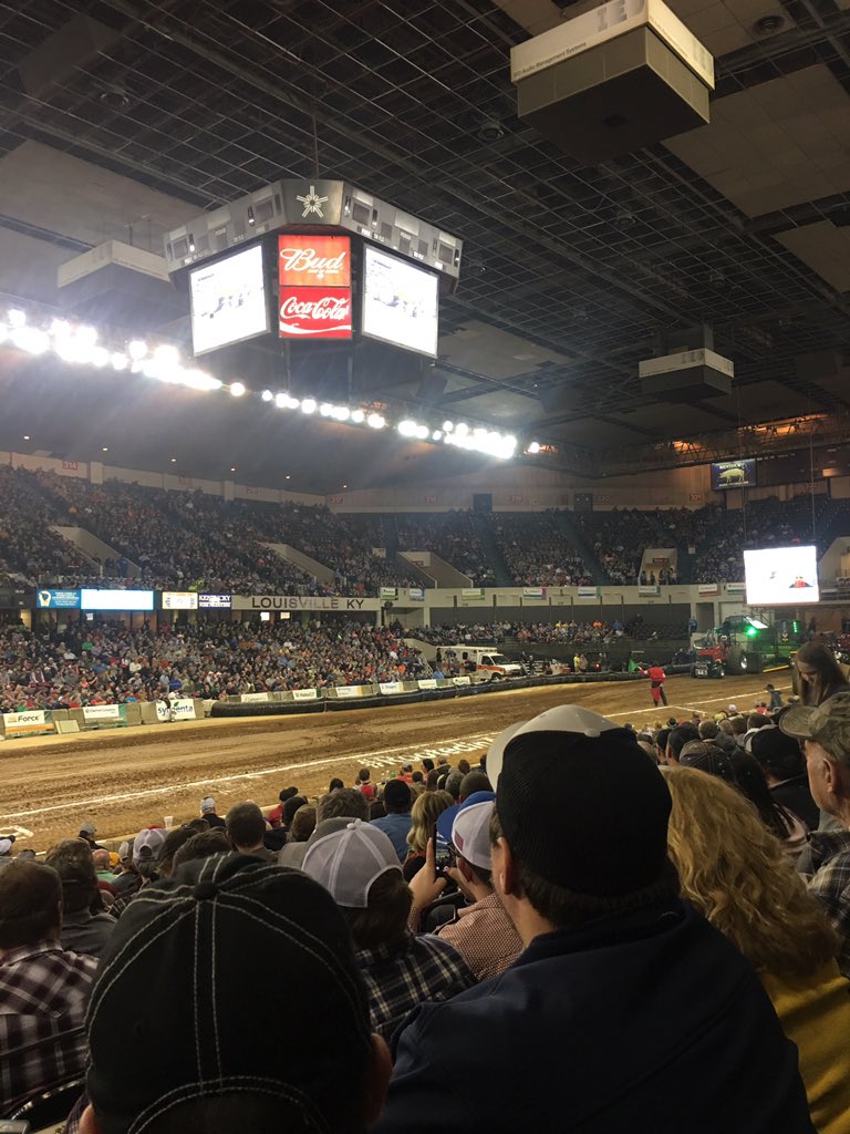 #tractorpullcontest section 236 row P seat 116.