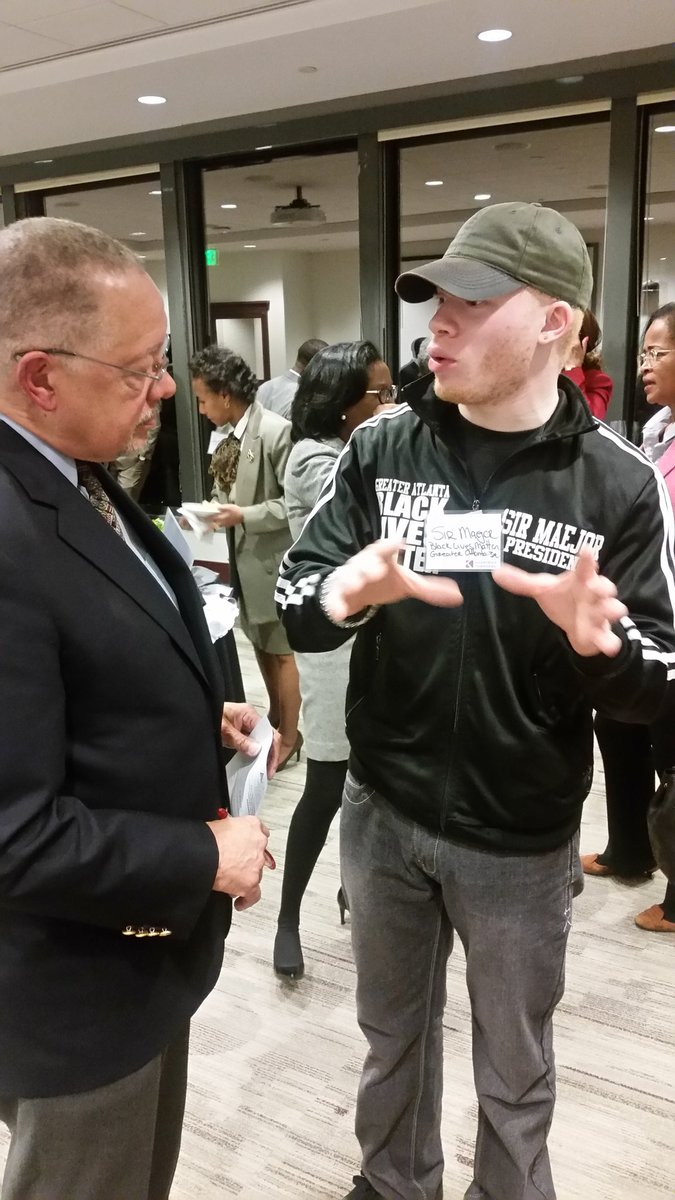SirMaejorATL's tweet photo. #SirMaejor attending the #AdvocacyForAction series at the beautiful offices of #KilpatrickTownsend in Midtown Atlanta https://t.co/n8YEs0LeUf