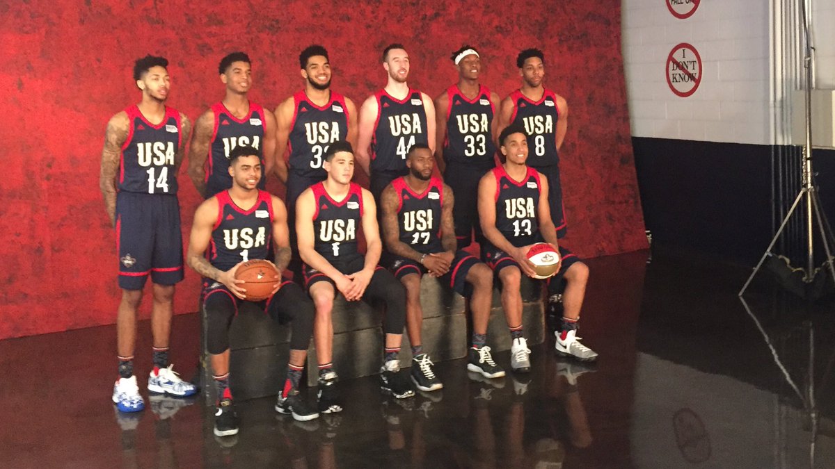 The US squad 🇺🇸  #NBAAllStar https://t.co/sklcWCs3qa