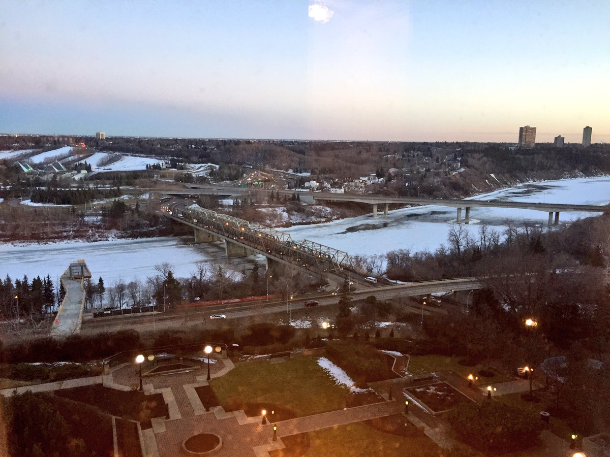 Room with a view 😍 @FairmontMAC #ExploreEdmonton