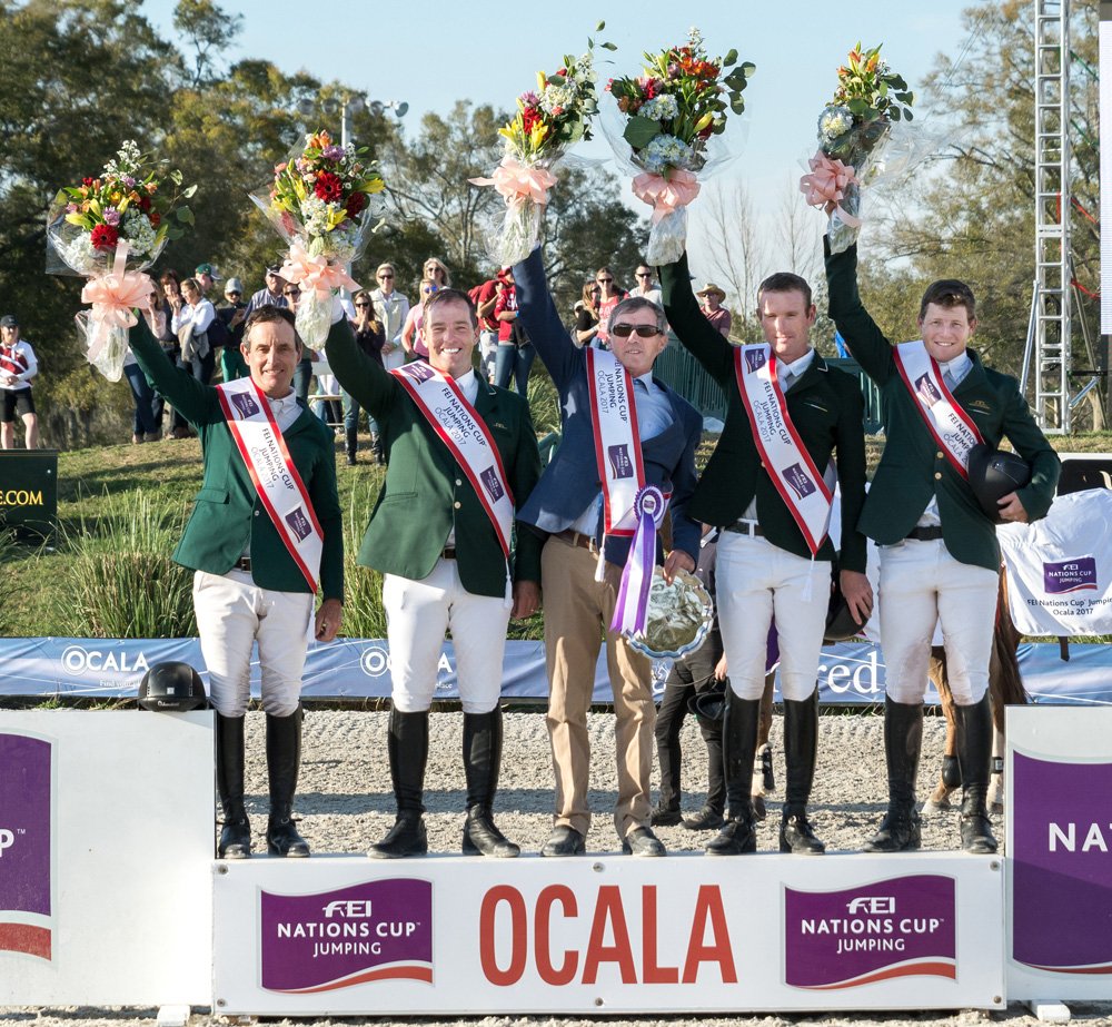 It was a classic team tussle as Team Ireland came out on top at #FEINationsCup #Jumping in Ocala #SupportYourNation goo.gl/5u4xuF